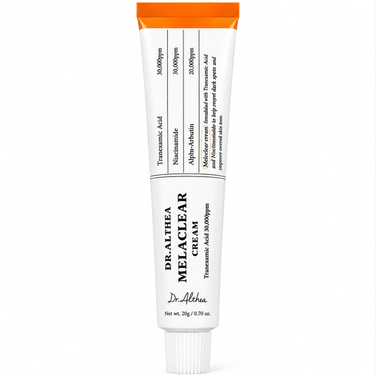 Dr.Althea Melaclear Cream 20g, crema facial para manchas y tono desigual